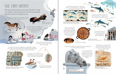 Story of Art Sticker Book