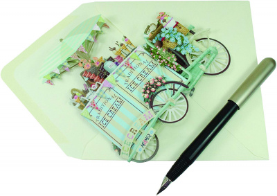 The Ice-Cream Vendor - 3D Pop-Up Birthday Card