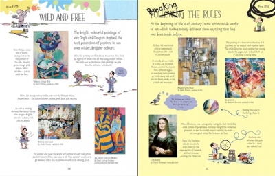 Story of Art Sticker Book